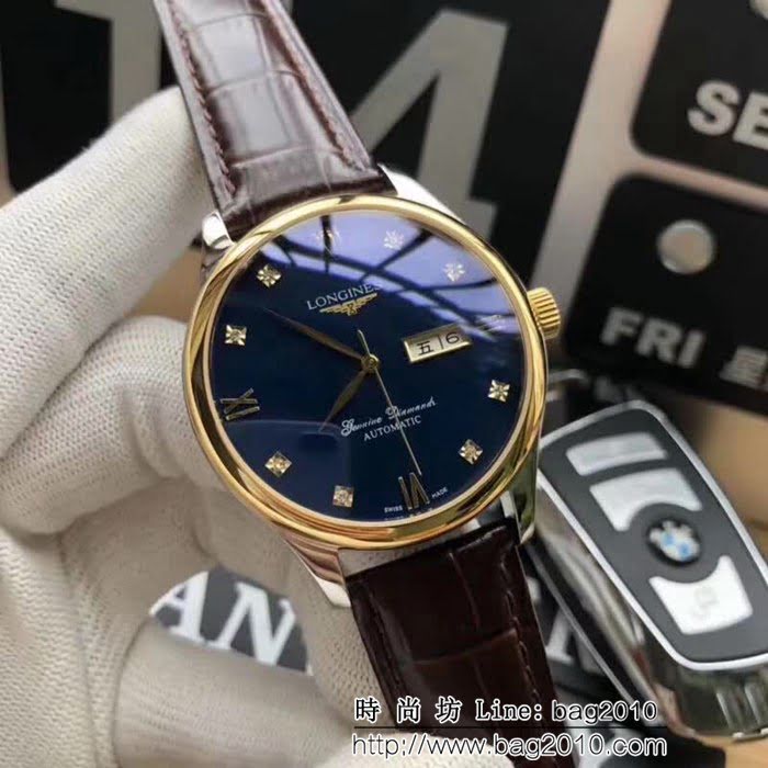 LONGINES浪琴 2018最新款 時尚男士腕表 WSS1299